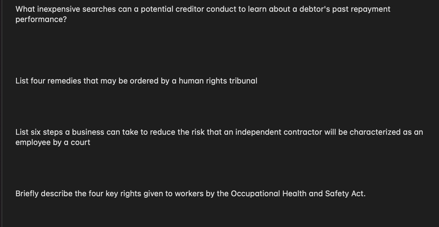 What inexpensive searches can a potential