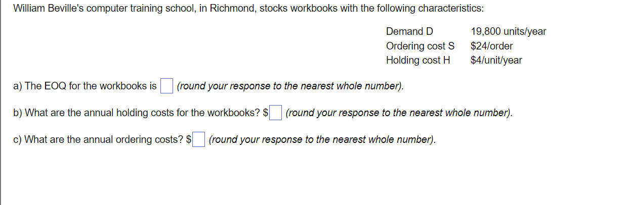 William Beville's computer training school, in