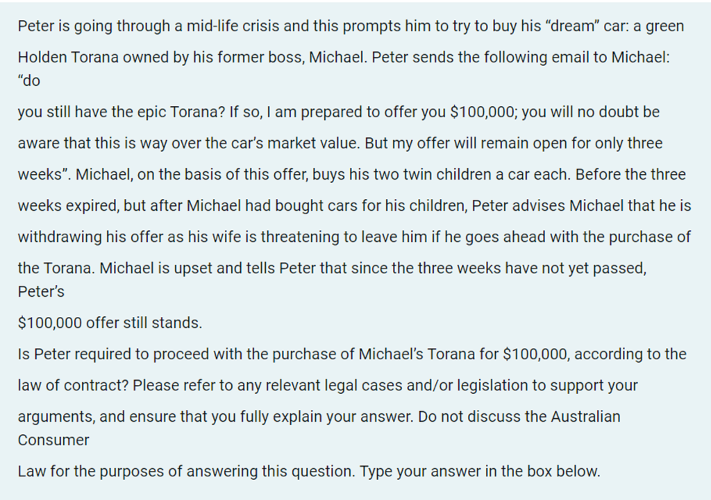 1 2 3 Peter is going through a mid-life crisis