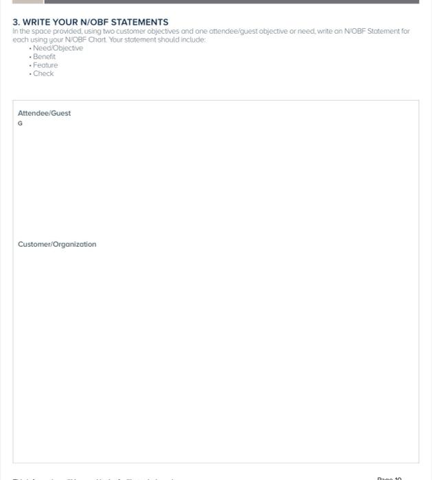 pleas help to do the statements 3. WRITE YOUR