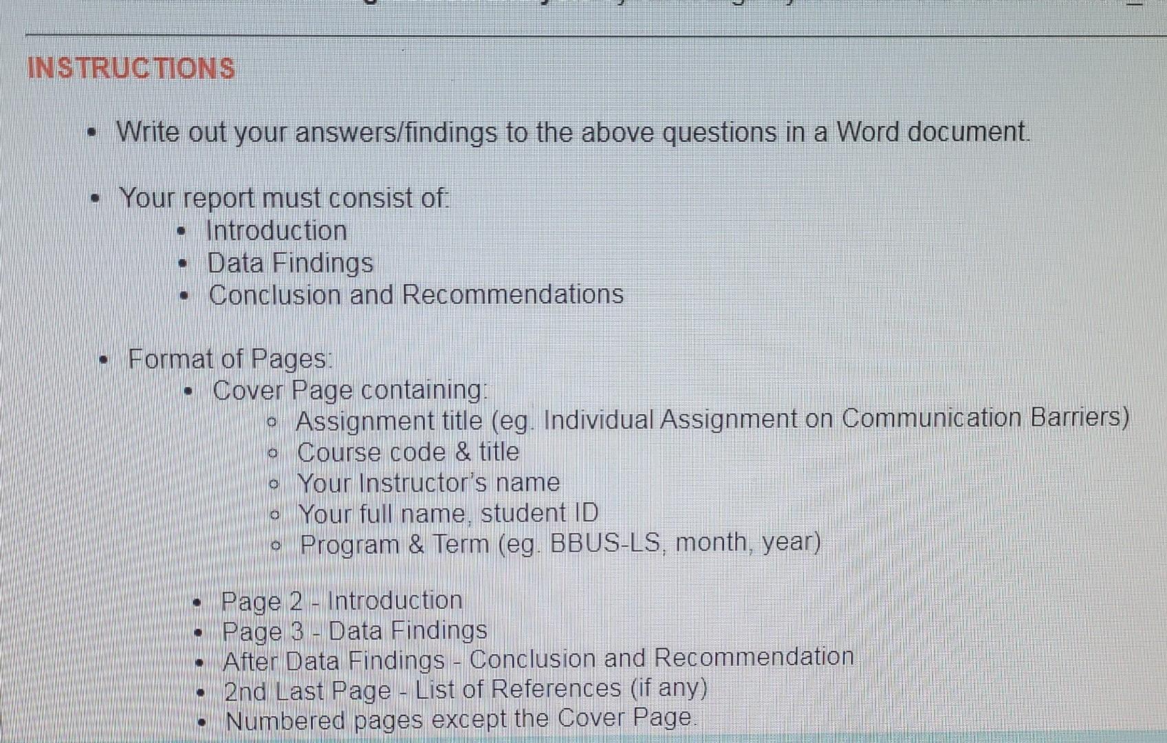 Study the case below and provide objectives and