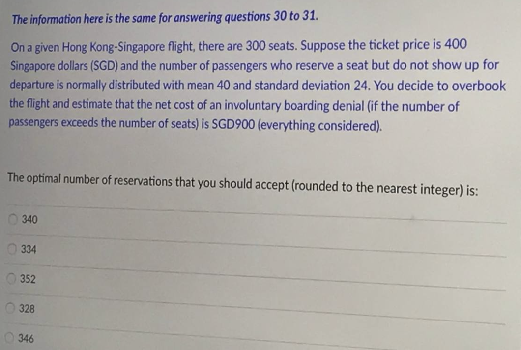 30 31 The information here is the same for