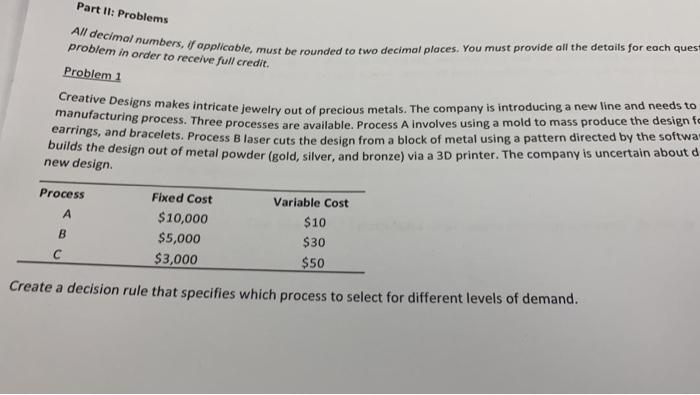 Part II: Problems porno decimal numbers, if