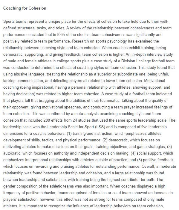 1a. To what extent can these findings for sports