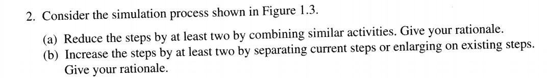 2. Consider the simulation process shown in