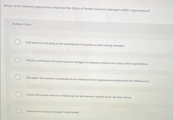 Functional authority... Multiple Choice allows