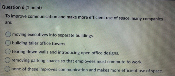 Question 26 (1 point) Globalization and knowledge