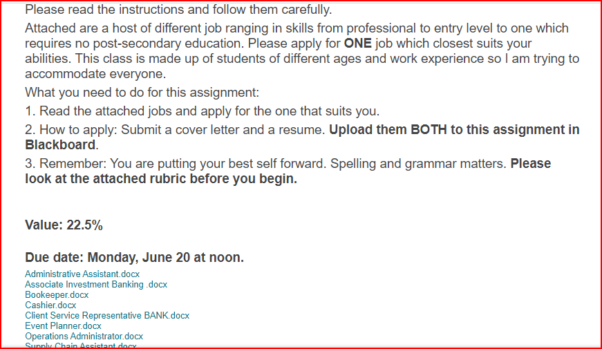 please make a cover letter and resume for the