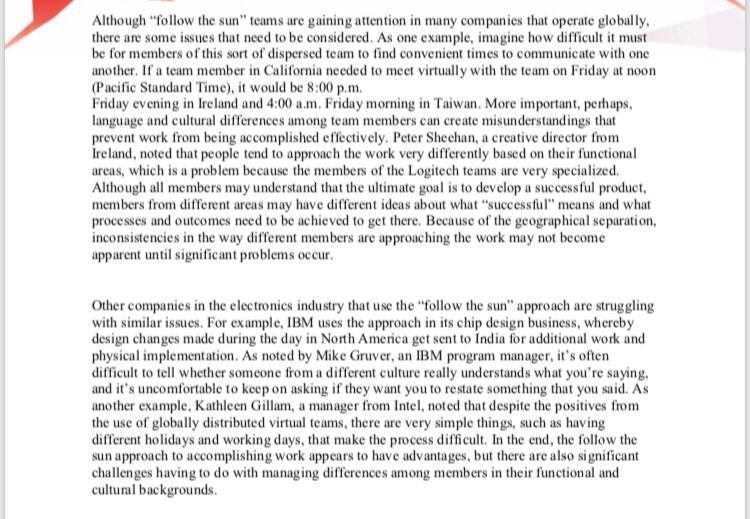 Describe the teams that Logitech uses to develop