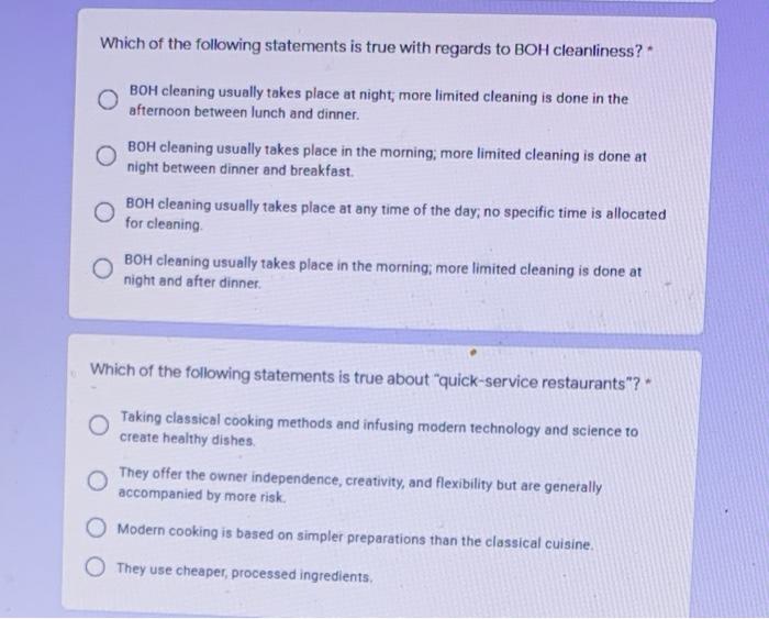 Which of the following statements is true with