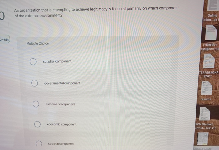 18 social responsibility of business? 0 Latior 8