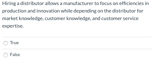 Distributors have grown in their value and