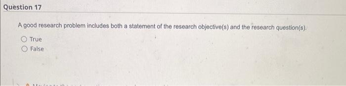 This is a research methods class From a pragmatic