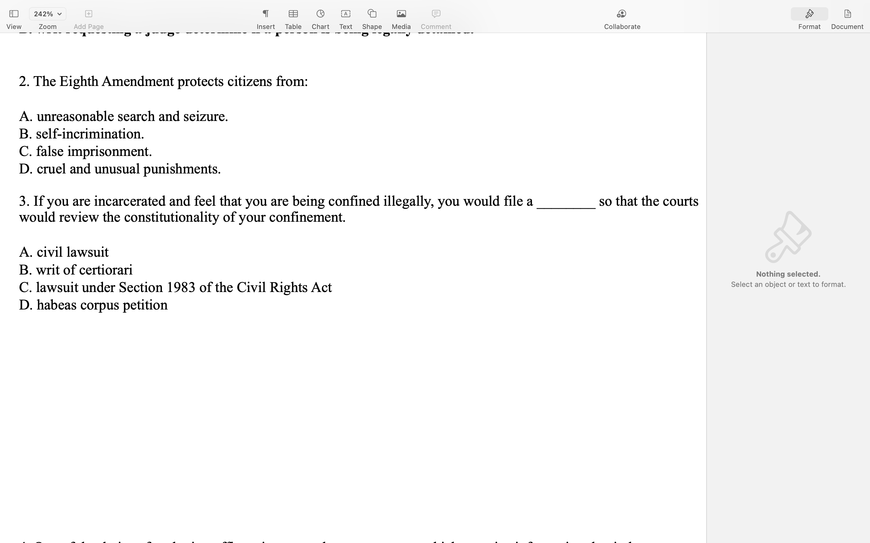 IMPORTANT NOTE: THESE QUESTIONS ARE FROM A