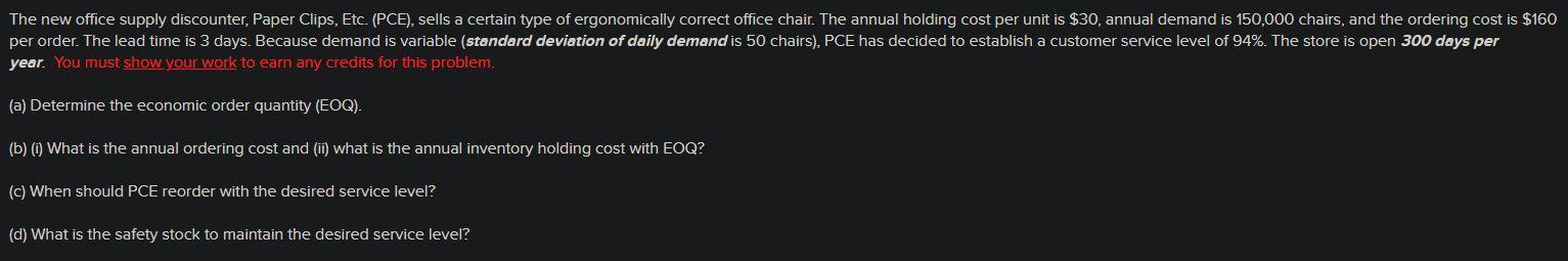 The new office supply discounter, Paper Clips,