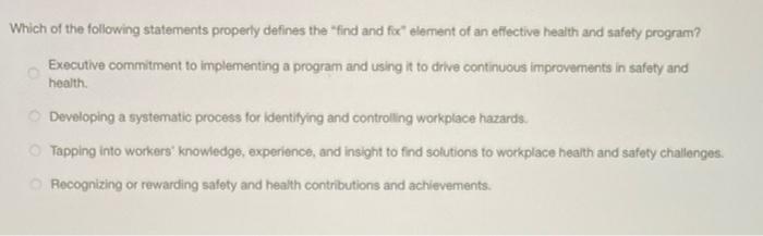 Which of the following statements properly