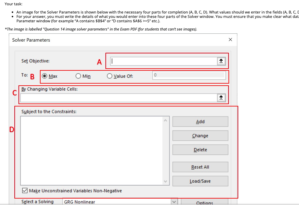 Consider the following scenario and image. You