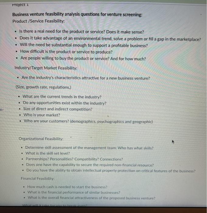 my business is a clothing boutique Project 1