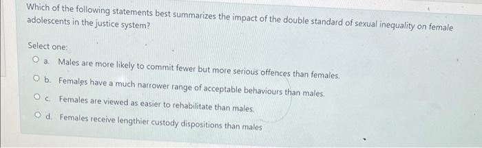 Which of the following statements best summarizes