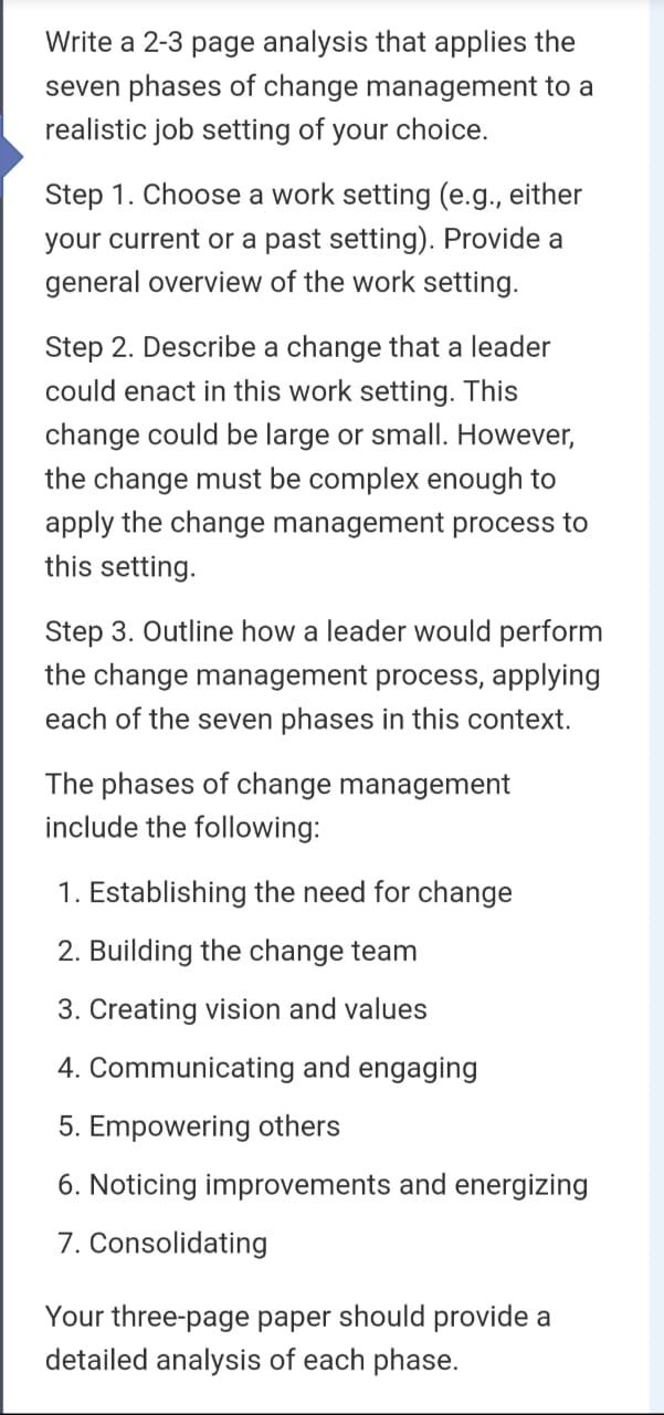 my Write a 2-3 page analysis that applies the