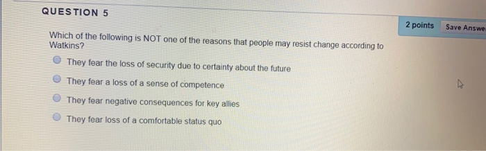 QUESTION 2 2 points Save Answ In the year that