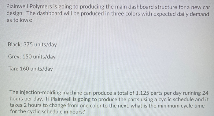 Plainwell Polymers is going to producing the main