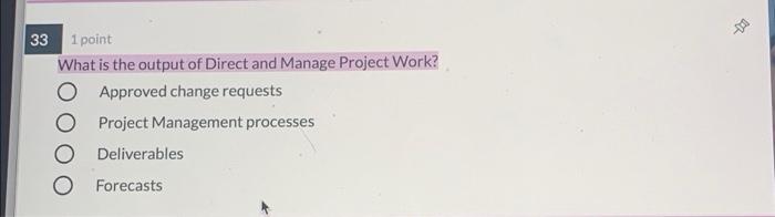 26 1 point Outputs from other processes are input