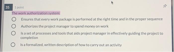 26 1 point Outputs from other processes are input