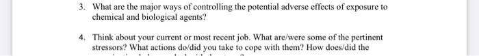 3. What are the major ways of controlling the