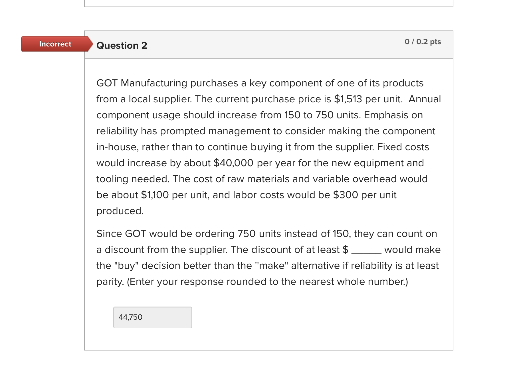 I tried to use the "buy" price x the quantity -