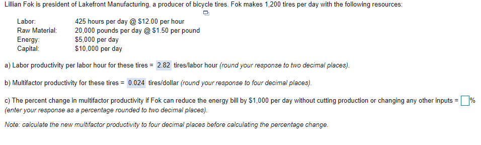 please find section c Lillian Fok is president of