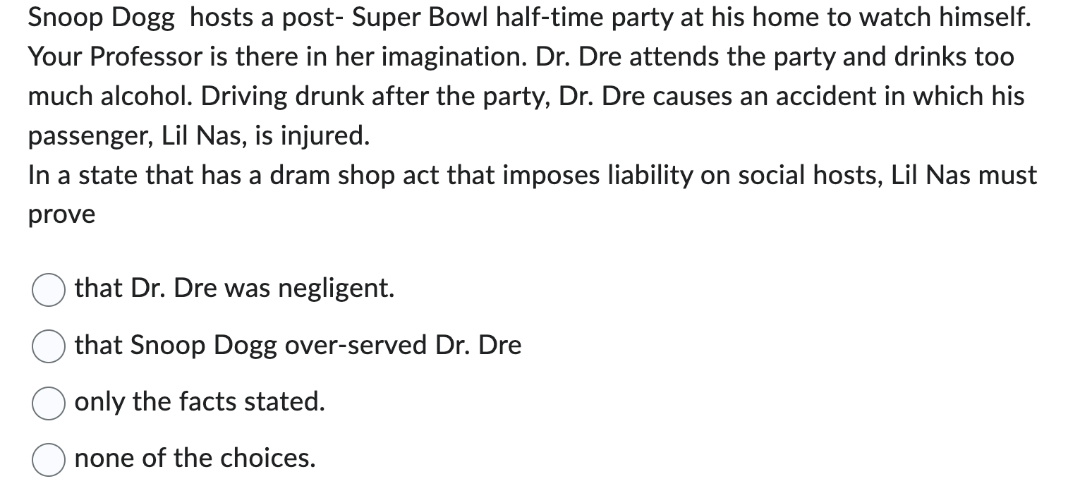 Snoop Dogg hosts a post- Super Bowl half-time