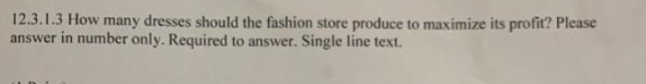 Fashion Store A fashion store is making a