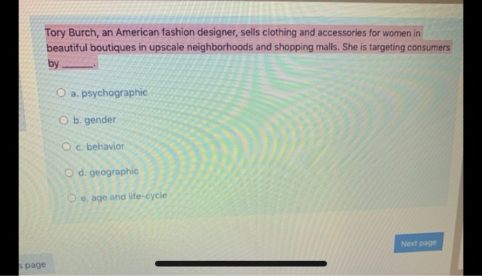 Tory Burch, an American fashion designer, sells