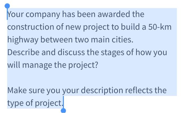 Please answer briefly Your company has been