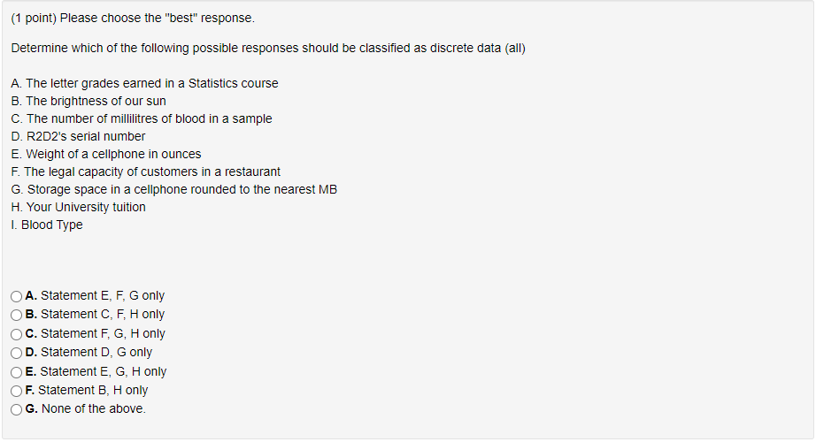 Please answer quickly (1 point) Please choose the