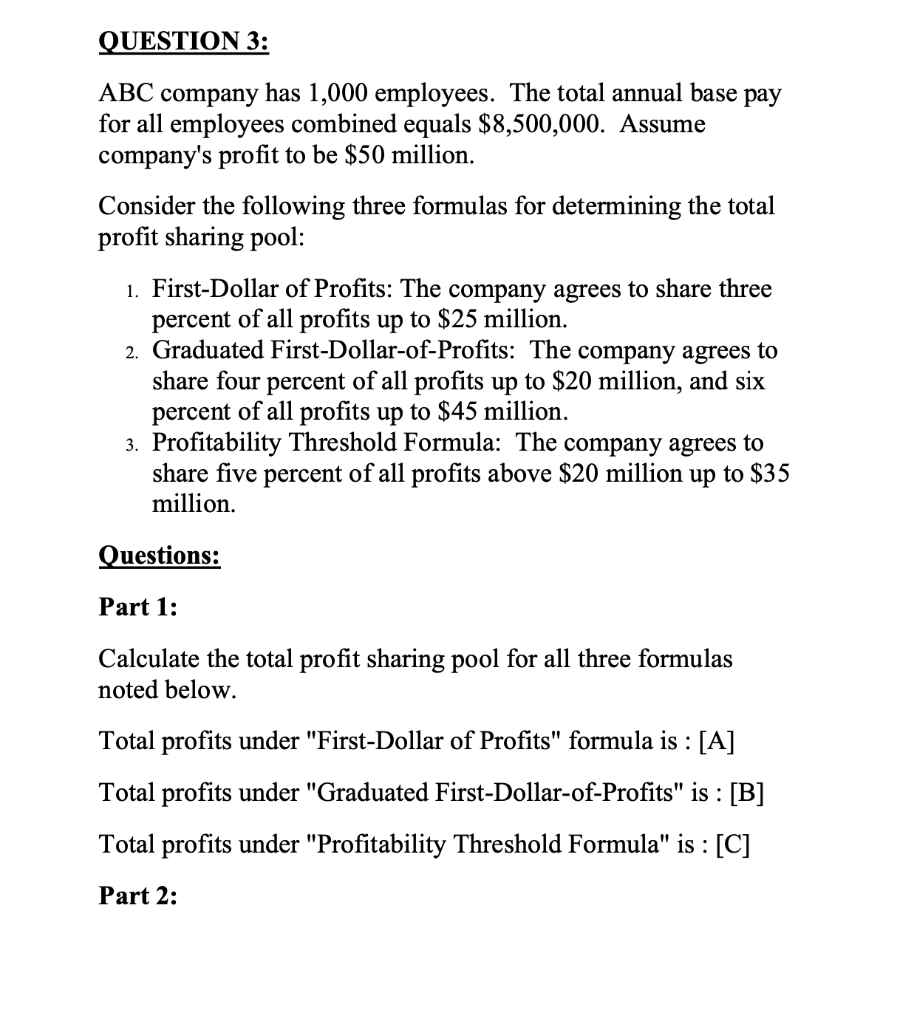 KINDLY ANSWER ALL PARTS USING EXCEL AND EXPLAIN