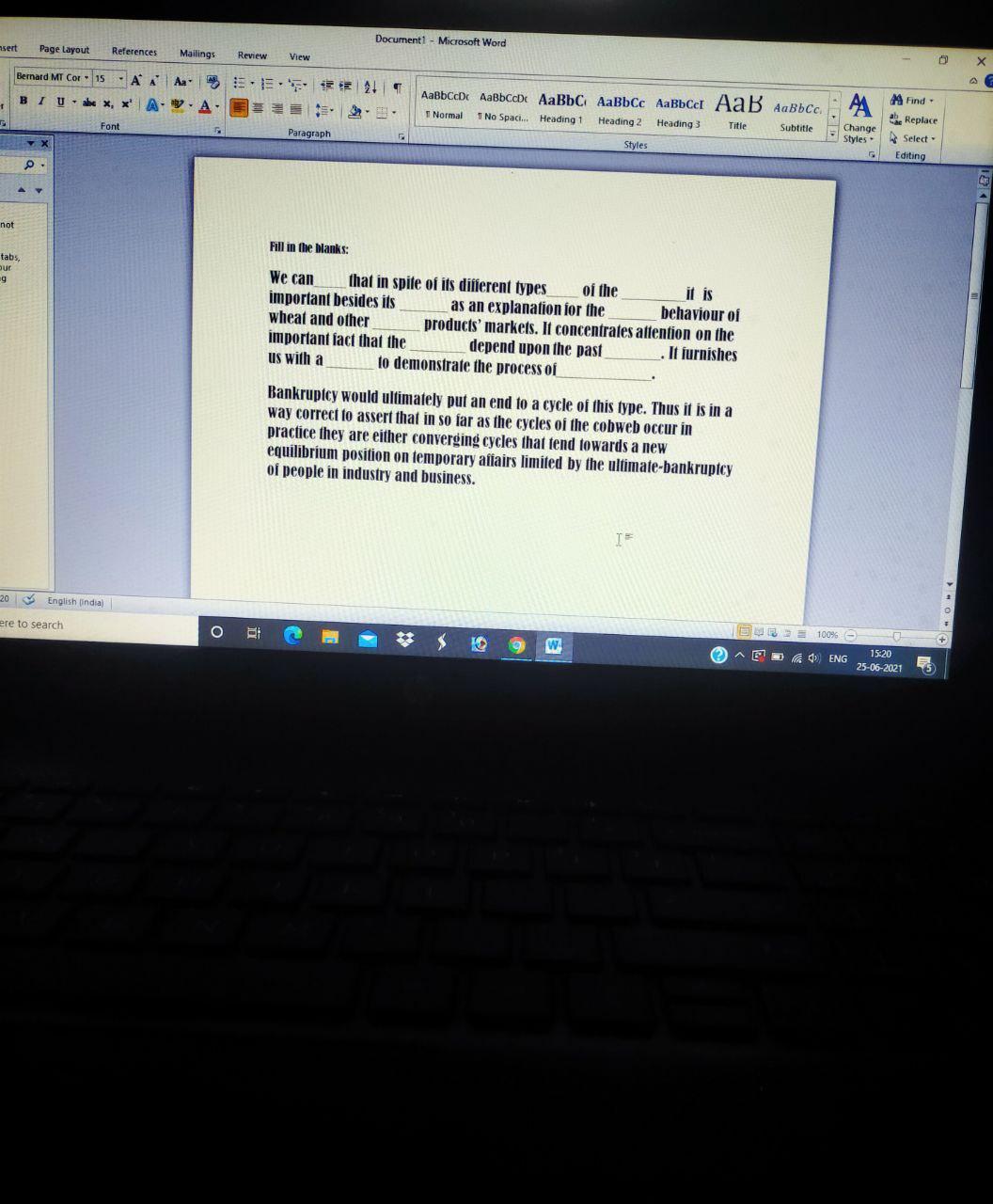 Documenti - Microsoft Word asert Page Layout