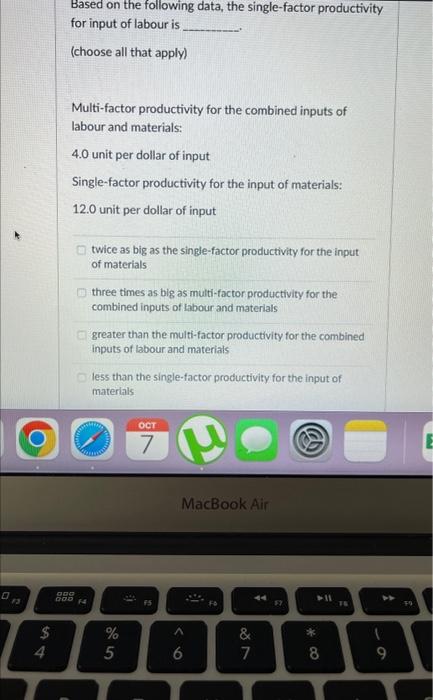 Based on the following data, the single-factor