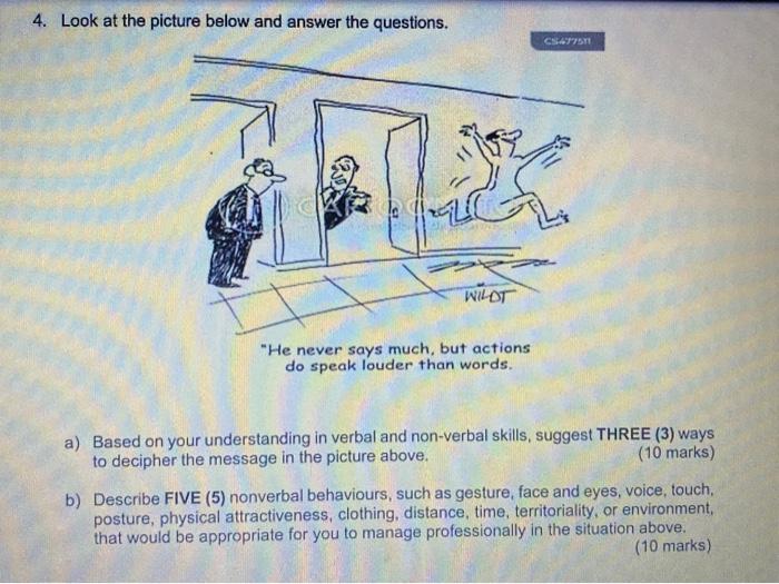 There are FOUR (4) questions in this section.