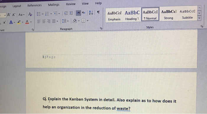 Mailings Review View Help esign Layout References