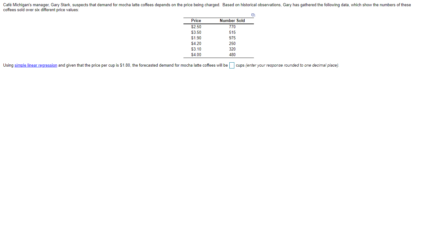 Caf Michigan's manager, Gary Stark, suspects that
