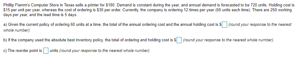 Phillip Flamm's Computer Store in Texas sells a