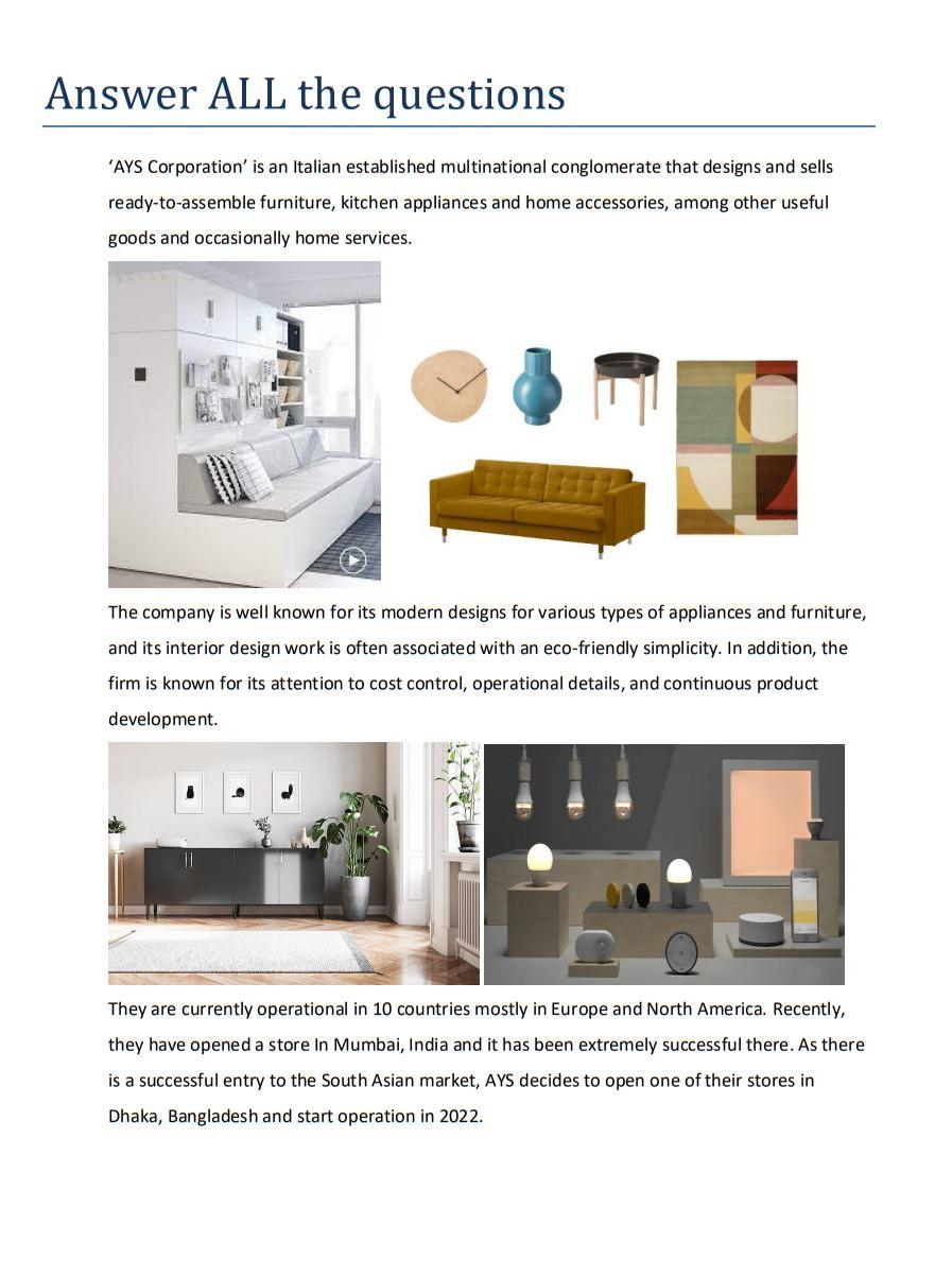 Subject Consumer Behaviour (Do not copy from