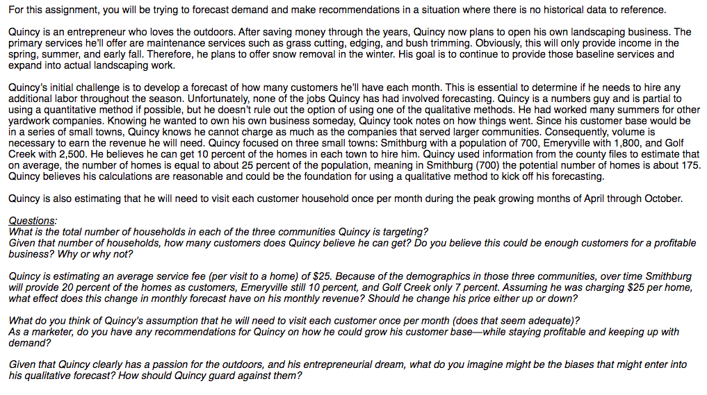 For this assignment, you will be trying to