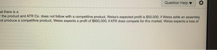 had to split the question up Howard Weiss, Inc.,