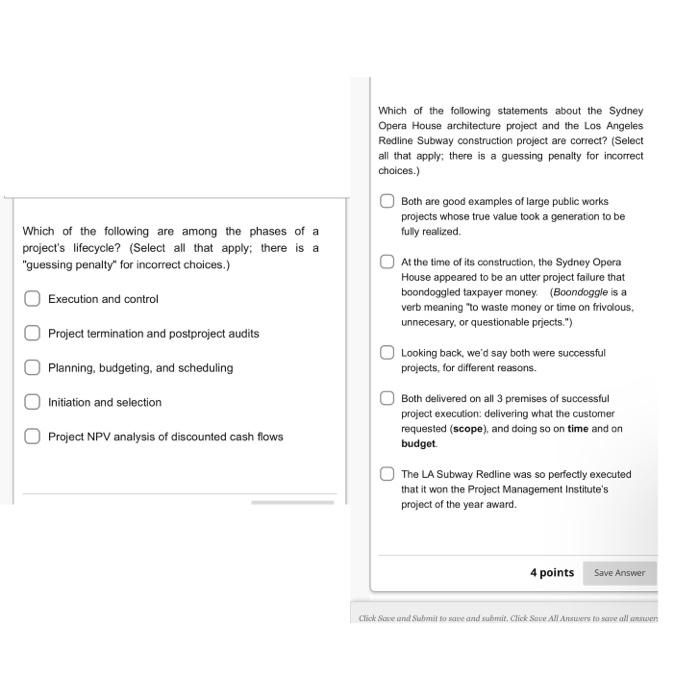 Question 3 through 6 refer to the following two