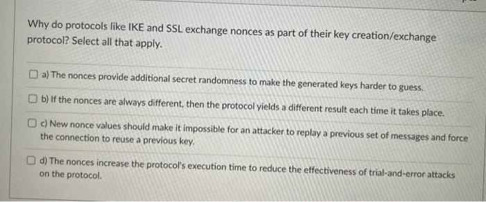 True or False? When replacing crypto keys, they