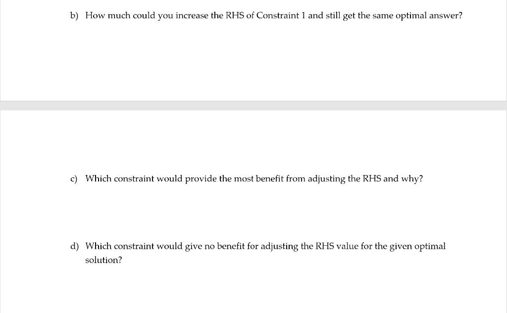 Maximize Z=3x; +5x2 Subject to Constraint Name X1