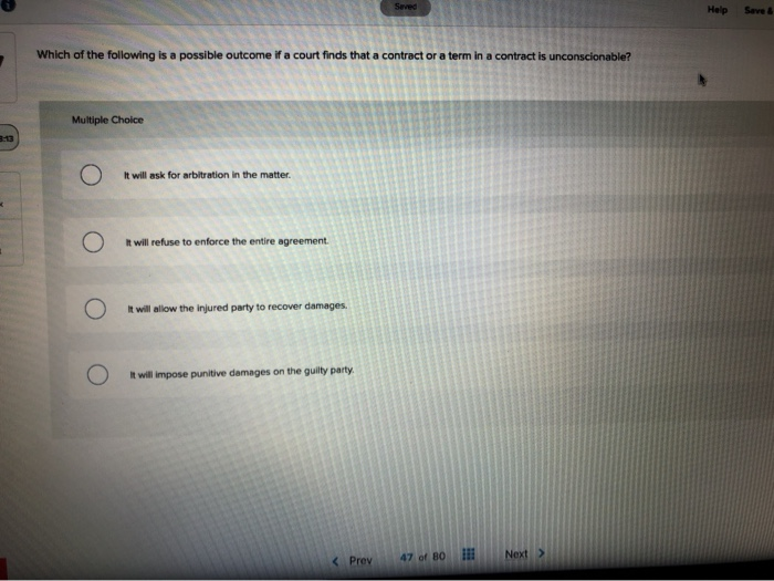 Seved Help Save & Which of the following is a